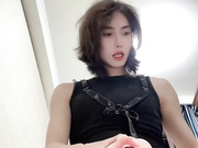 非常俊美的TS御姐男娘【杀死小七】雌雄同体的味道，飞机杯自慰及啪啪小集合！炮友可以TS人妖，也可以妹子，脸型 眼睛超好看